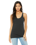 bella + canvas 8430 ladies' triblend racerback tank Front Thumbnail