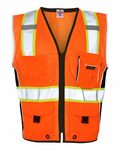 kishigo 1513-1514 premium black series® heavy duty vest Front Thumbnail