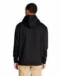 lane seven ls18002 unisex future fleece hooded sweatshirt Back Thumbnail