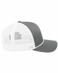 pacific headwear 104br trucker snapback braid cap Side Thumbnail