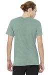 Bella + Canvas 3001CVC Unisex Heather CVC T-Shirt Back Thumbnail