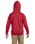 Jerzees 996Y NuBlend® Youth Hooded Sweatshirt Back Thumbnail