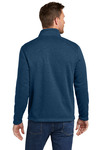 Port Authority F428 Arc Sweater Fleece Jacket Back Thumbnail