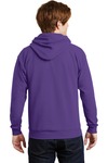 Hanes P170 Unisex Ecosmart® 50/50 Pullover Hooded Sweatshirt Back Thumbnail