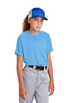 Sport-Tek YST359 Youth PosiCharge ® Competitor ™ 2-Button Henley Front Thumbnail