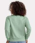 Next Level 9084 Ladies' Laguna Sueded Sweatshirt Back Thumbnail
