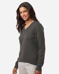 Devon & Jones DG445W Women's New Classic V-Neck Sweater Side Thumbnail