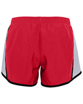 augusta sportswear 1265 ladies pulse shorts Back Thumbnail