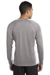 Sport-Tek ST361LS Long Sleeve Heather Colorblock Contender ™ Tee Back Thumbnail