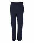Jerzees 974MP NuBlend® Open-Bottom Sweatpants with Pockets Front Thumbnail