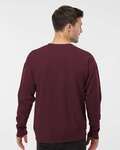 Tultex T340 Fleece Crewneck Sweatshirt Back Thumbnail
