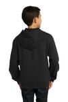 sport-tek yst254 youth pullover hooded sweatshirt Back Thumbnail