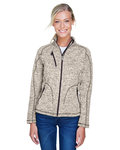 north end 78669 ladies' peak sweater fleece jacket Front Thumbnail