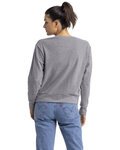 Next Level 9084 Ladies' Laguna Sueded Sweatshirt Back Thumbnail