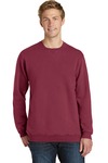 Port & Company PC098 Beach Wash ® Garment-Dyed Crewneck Sweatshirt Front Thumbnail