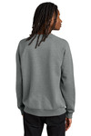 allmade al5004 unisex organic cvc fleece crewneck sweatshirt Back Thumbnail