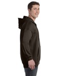 Hanes F280 Ultimate Cotton ® - Full-Zip Hooded Sweatshirt Side Thumbnail