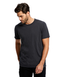 us blanks us3200 men's short-sleeve slub crewneck t-shirt garment-dyed Side Thumbnail