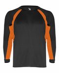 Badger Sport 2154 Hook L/S Youth Tee Front Thumbnail