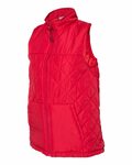 Badger Sport 7666 Quilted Women's Vest Side Thumbnail