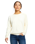 us blanks us238 ladies' raglan pullover long sleeve crewneck sweatshirt Front Thumbnail