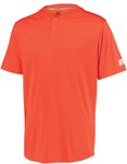 Russell Athletic 3R7X2M Performance Two-Button Solid Jersey Front Thumbnail