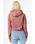 bella + canvas 7519 ladies' classic pullover hooded sweatshirt Back Thumbnail