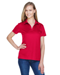 Devon & Jones DG20W CrownLux Performance™ Ladies' Plaited Polo Front Thumbnail