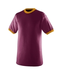 augusta sportswear 710 ringer t-shirt Front Thumbnail