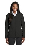 port authority l901 ladies collective soft shell jacket Front Thumbnail