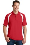 Sport-Tek T476 Dry Zone ® Colorblock Raglan Polo Front Thumbnail