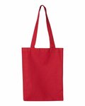 Q-Tees Q1000 12L Gussetted Shopping Bag Back Thumbnail