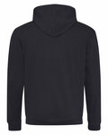 Just Hoods By AWDis JHA003 Adult 80/20 Midweight Varsity Contrast Hooded Sweatshirt Back Thumbnail