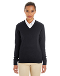 harriton m420w ladies' pilbloc™ v-neck sweater Side Thumbnail