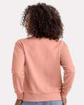 next level 9084 ladies' laguna sueded sweatshirt Back Thumbnail