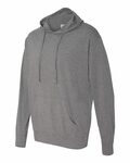 independent trading co. ss150j lightweight hooded pullover t-shirt Side Thumbnail