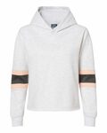 mv sport w22135 women's sueded fleece thermal lined hooded sweatshirt Front Thumbnail