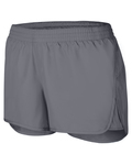 augusta sportswear 2431 girls wayfarer shorts Front Thumbnail