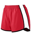 augusta sportswear 1265 ladies pulse shorts Front Thumbnail