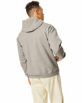 hanes p170 unisex ecosmart® 50/50 pullover hooded sweatshirt Back Thumbnail