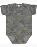 Rabbit Skins 4424 Infant Vintage Fine Jersey Bodysuit Front Thumbnail