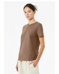 bella + canvas b6400 ladies' relaxed jersey short-sleeve t-shirt Side Thumbnail