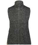 Holloway 223742 Ladies Alpine Sweater Fleece Vest Front Thumbnail