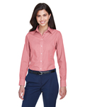 Devon & Jones D640W Ladies' Crown Woven Collection™ Gingham Check Front Thumbnail