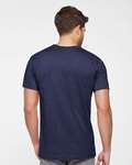 LAT 6901 Unisex Fine Jersey T Shirt Back Thumbnail