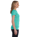 LAT 3616 Ladies Fitted Fine Jersey Tee Side Thumbnail