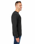 j america 8424ja unisex premium fleece sweatshirt Side Thumbnail