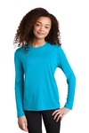 Sport-Tek YST420LS Youth Posi-UV ™ Pro Long Sleeve Tee Front Thumbnail