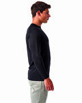 tridri td050 unisex panelled long-sleeve tech t-shirt Side Thumbnail