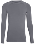 augusta sportswear ag2605 youth hyperform long-sleeve compression shirt Front Thumbnail